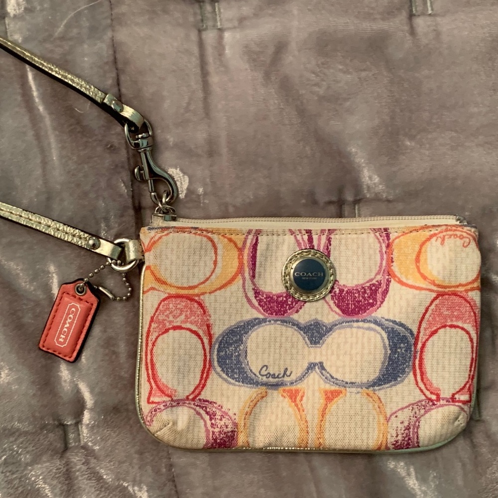 NWOT Coach Wristlet